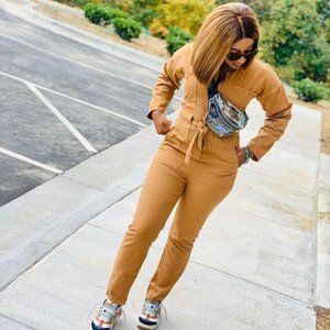Utility Denim Boilersuit